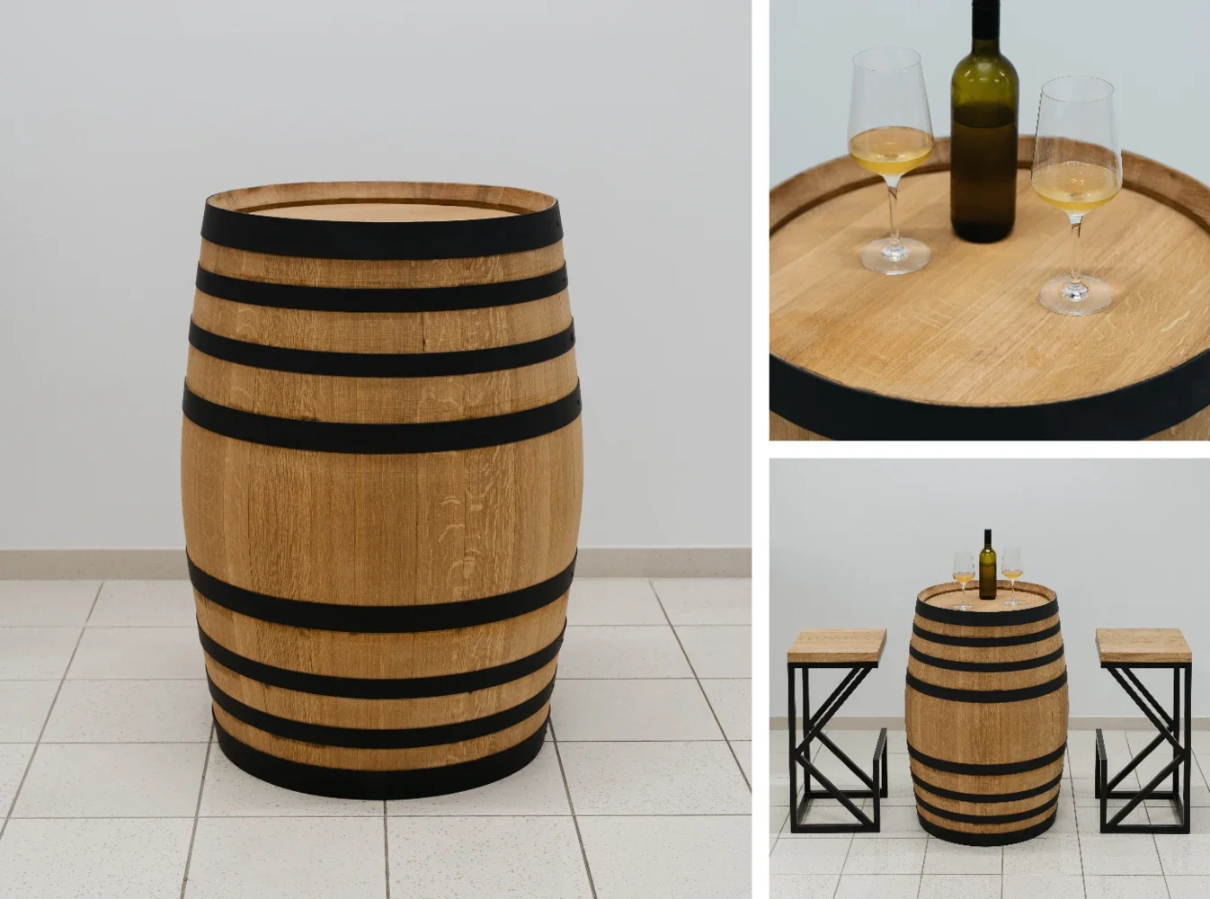 Dekor Vinska bačva MONTE (225 L Barik Hrast) Taraboss