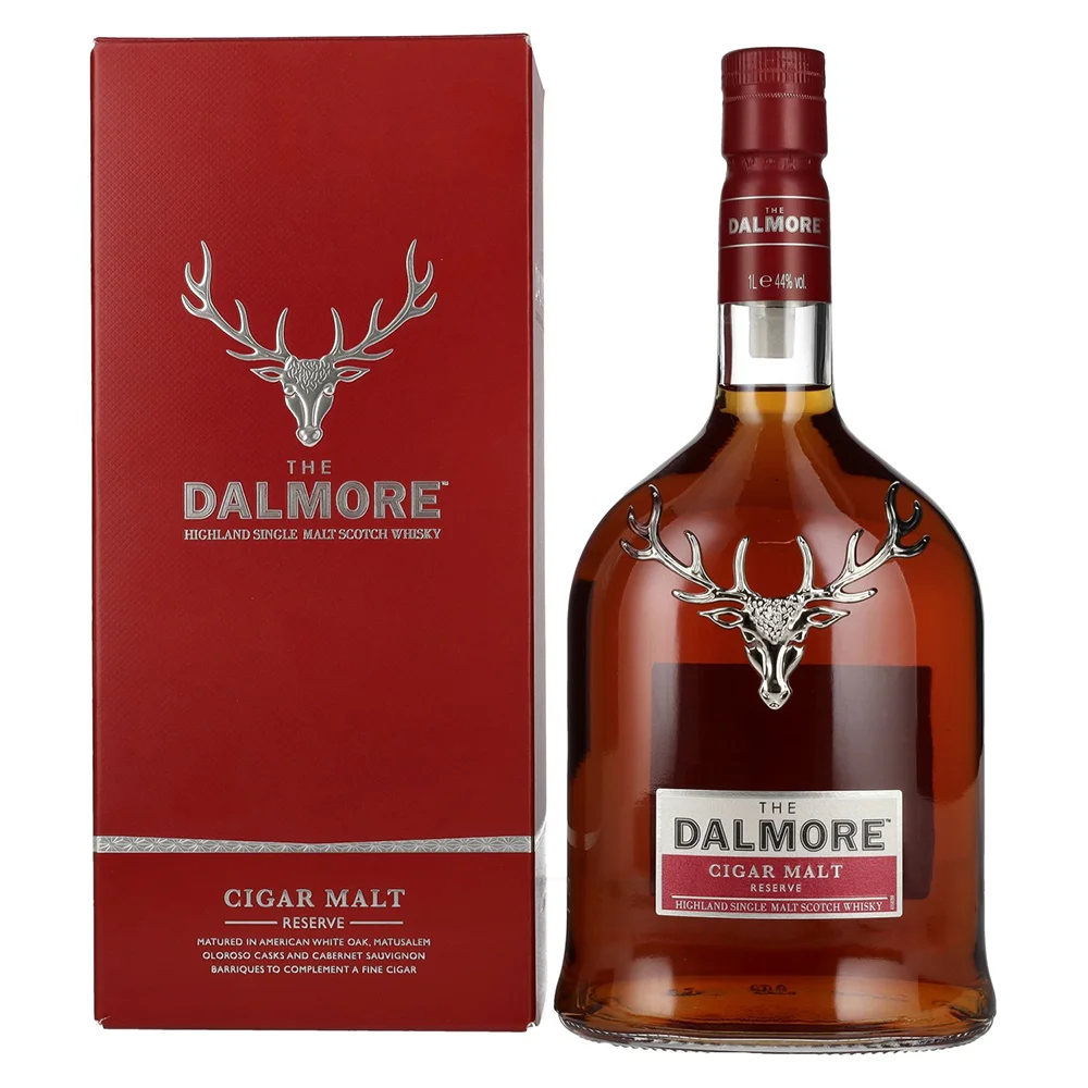 Škotski viski The Dalmore Cigar Malt Reserve Single Malt poklon kutija 1 L
