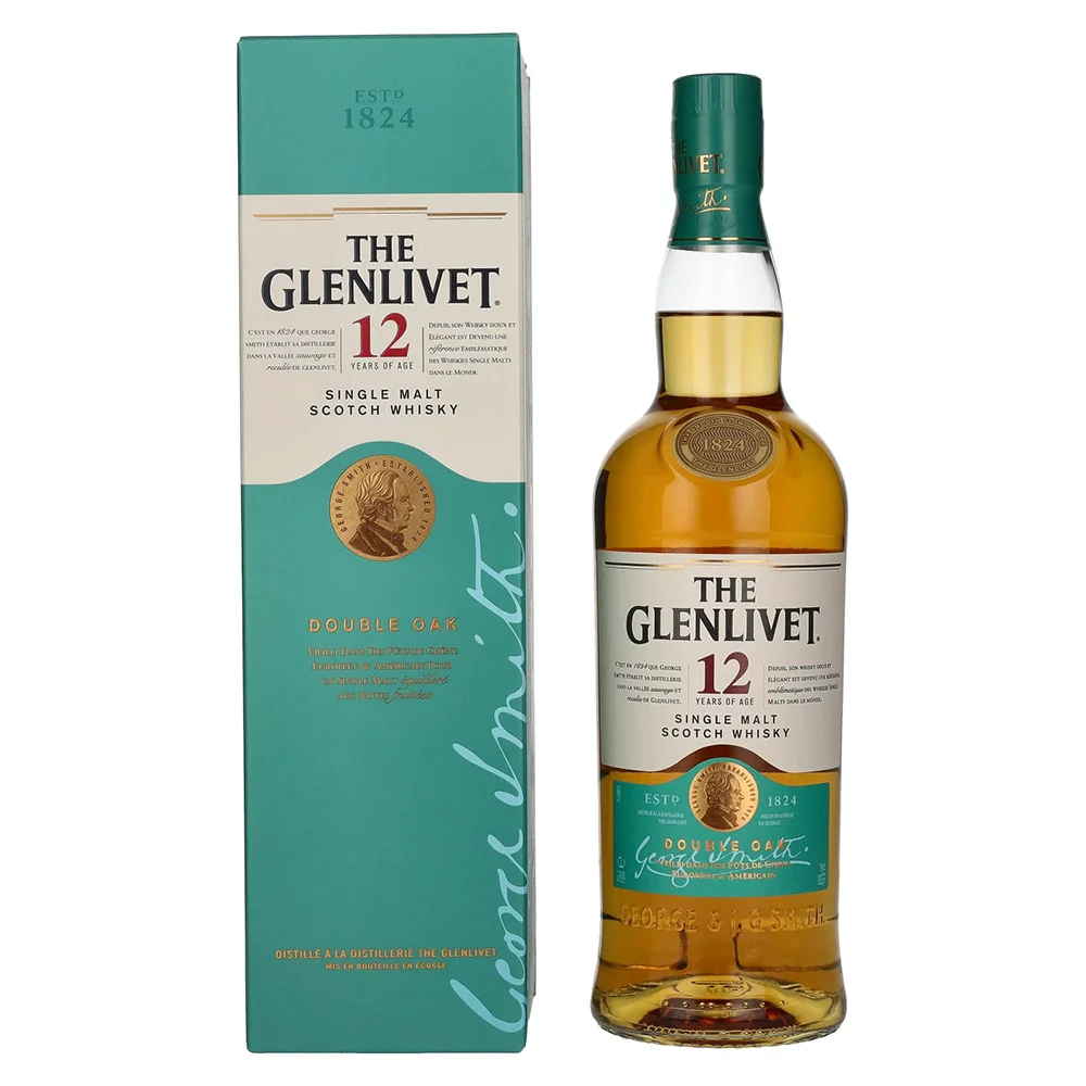 Škotski viski The Glenlivet 12y poklon kutija 0,7 L