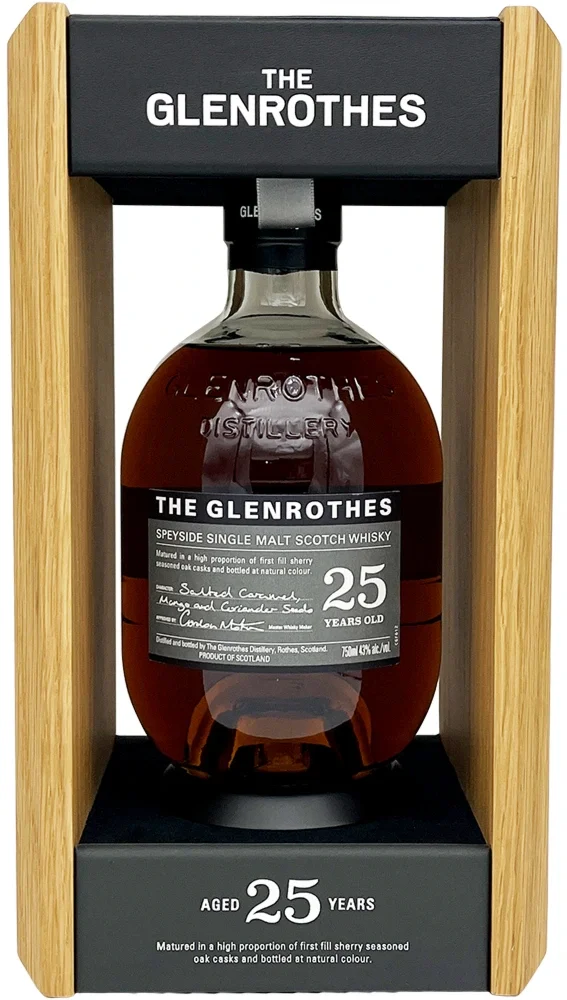 Škotski viski The Glenrothes 25 YO poklon kutija 0,7 L