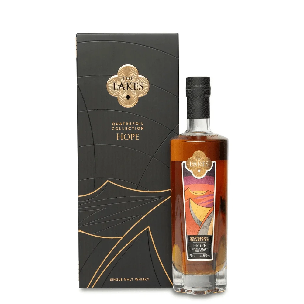 Škotski viski The Lakes Faith Single Malt Quatrefoil edition poklon kutija 0,7 L