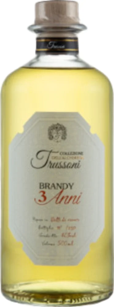 Rakija Brandy 3 Anni Collezione dell'Alchimista Trussoni 0,50 L