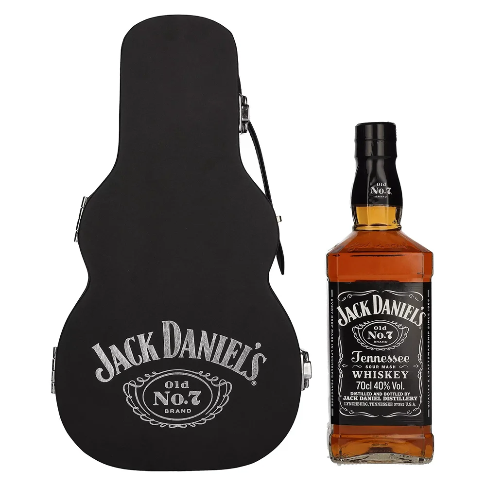 Američki viski Jack Daniel's Guitar Case Edition poklon kutija 0,7 L