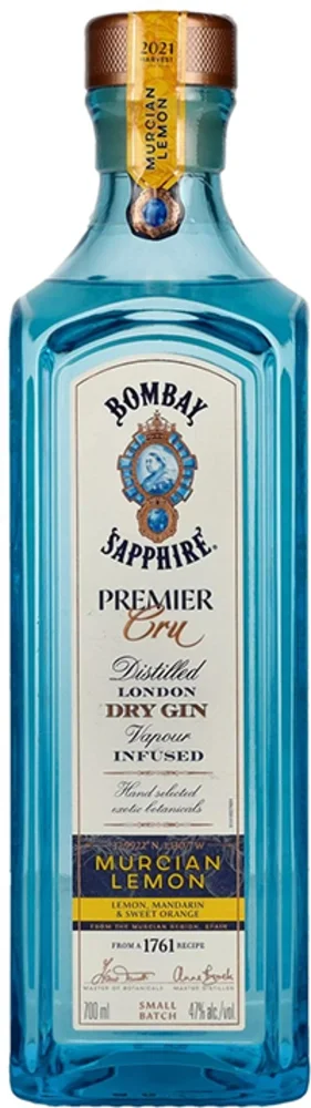 Gin Bombay Premier Cru Murcian Lemon 0,7 L