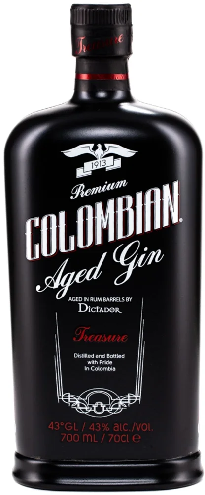 Gin Dictador Treasure Colombian Aged 0,7 L