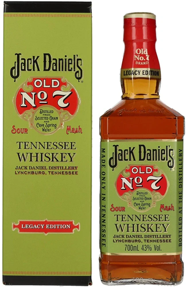 Američki viski Jack Daniel's Sour Mesh LEGACY EDITION No. 1 poklon kutija 0,7 L