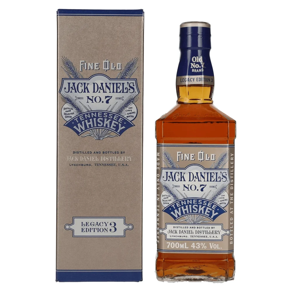 Američki viski Jack Daniel's Sour Mesh LEGACY EDITION No. 3 poklon kutija 0,7 L