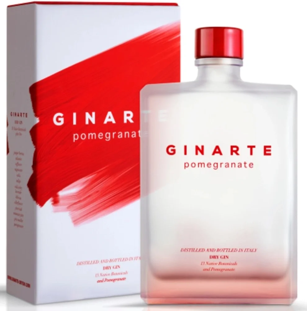 Gin Pomegranate Dry Gin Ginarte poklon kutija 0,7 L