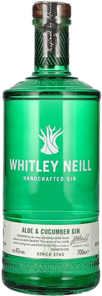 Gin Whitley Neill ALOE AND CUCUMBER 0,7 L