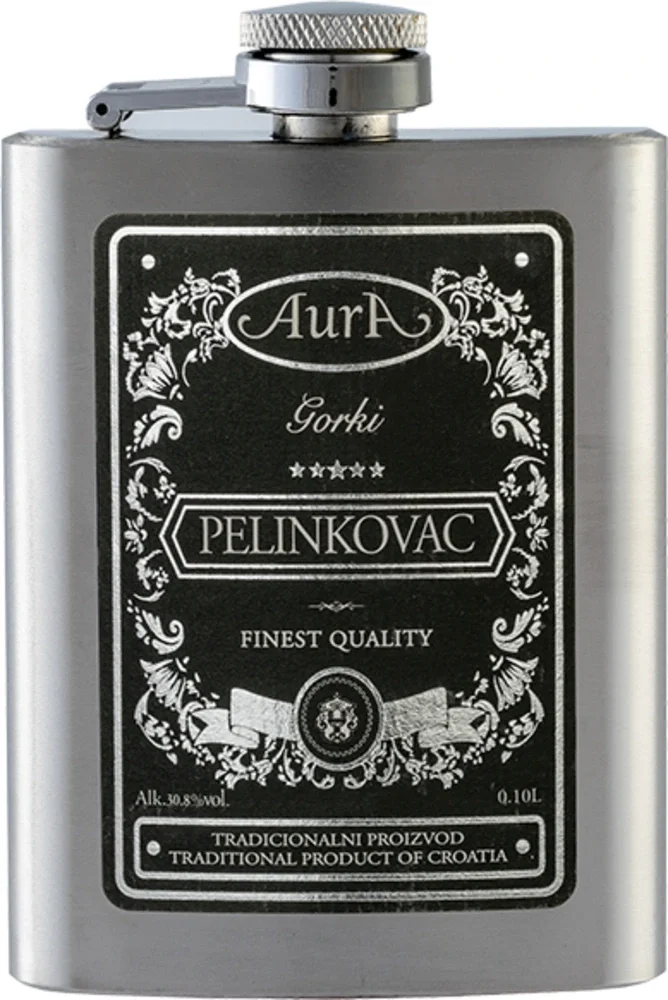 [DX1696] Gorki liker Gorki Pelinkovac Aura + flaška poklon kutija 0,1 L