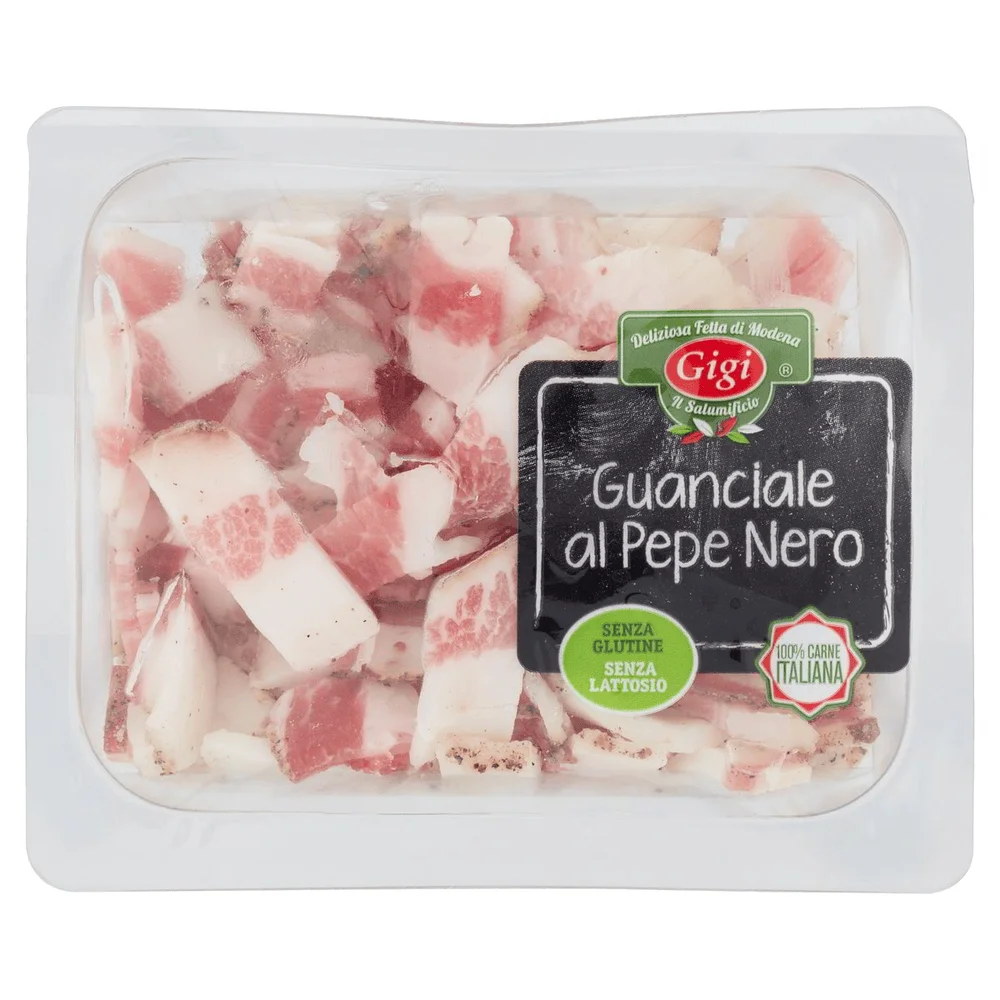 [DX10480] Guanciale u kockama GIGI 100g