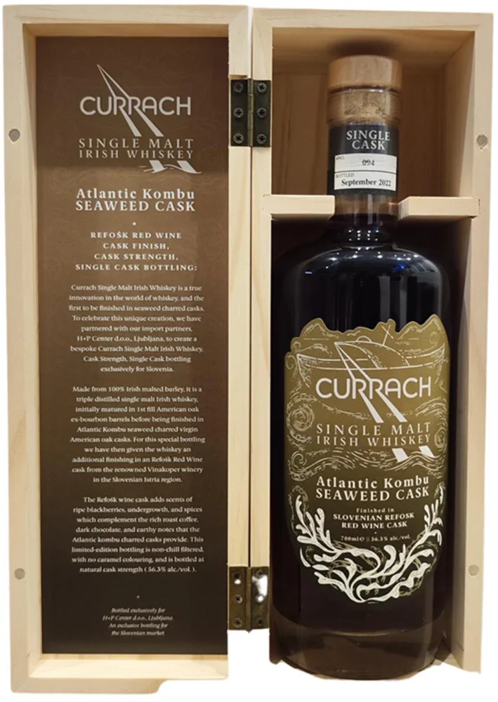 [DX9819] Irski viski Currach Refošk cask 0,7 L