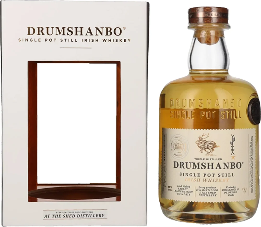 [DX5545] Irski viski Single Pot Drumshanbo poklon kutija 0,7 L