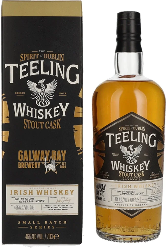 [DX2700] Irski viski Teeling Stout Cask + Gb 0,7 L