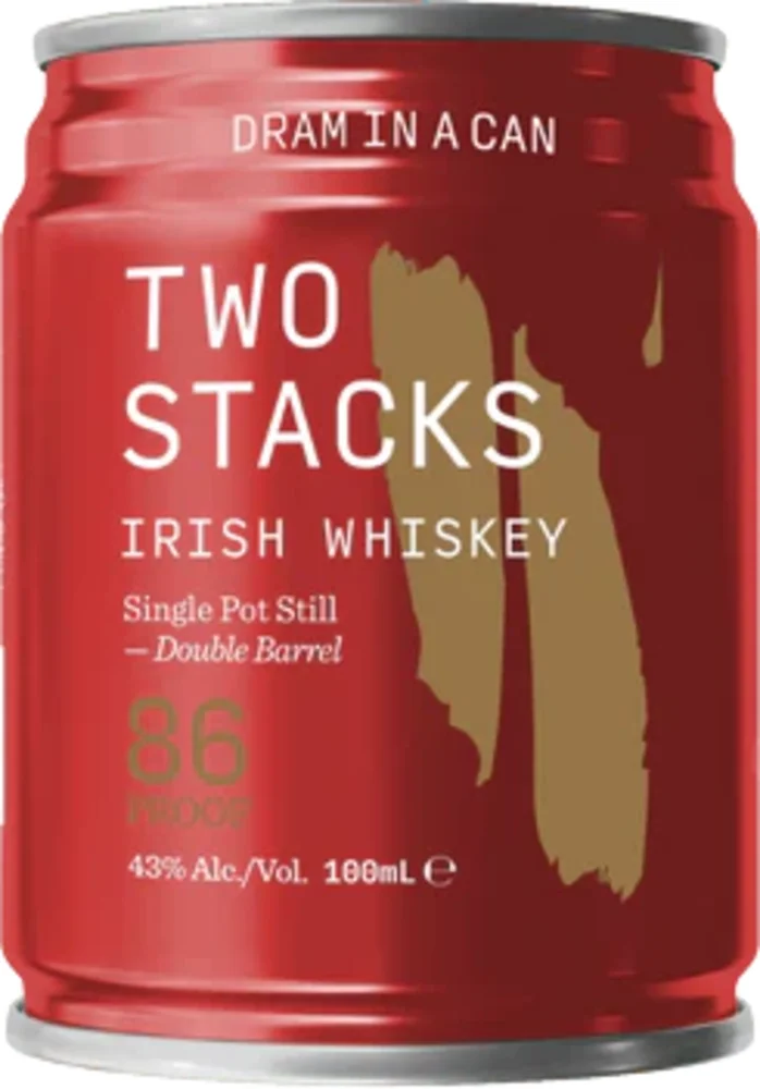 [DX697] Irski viski Two Stacks DC Red PLO 0,1 L