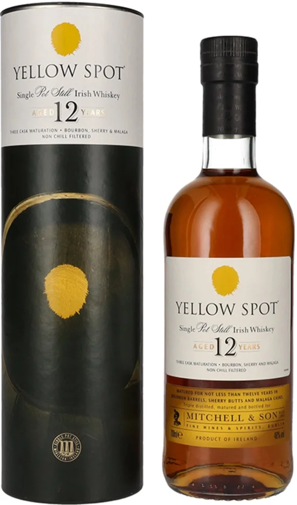 [DX8457] Irski viski Yellow Spot Mitchell & Son poklon kutija 0,7 L