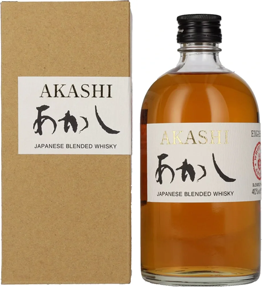 [DX2572] Japanski viski Akashi White Oak Blended poklon kutija 0,5 L