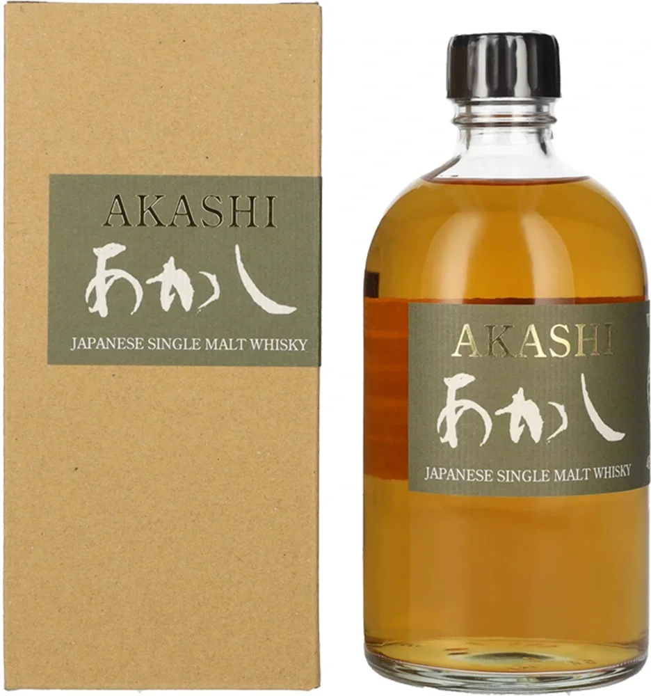 [DX2550] Japanski viski Akashi White Oak Single Malt poklon kutija 0,5 L