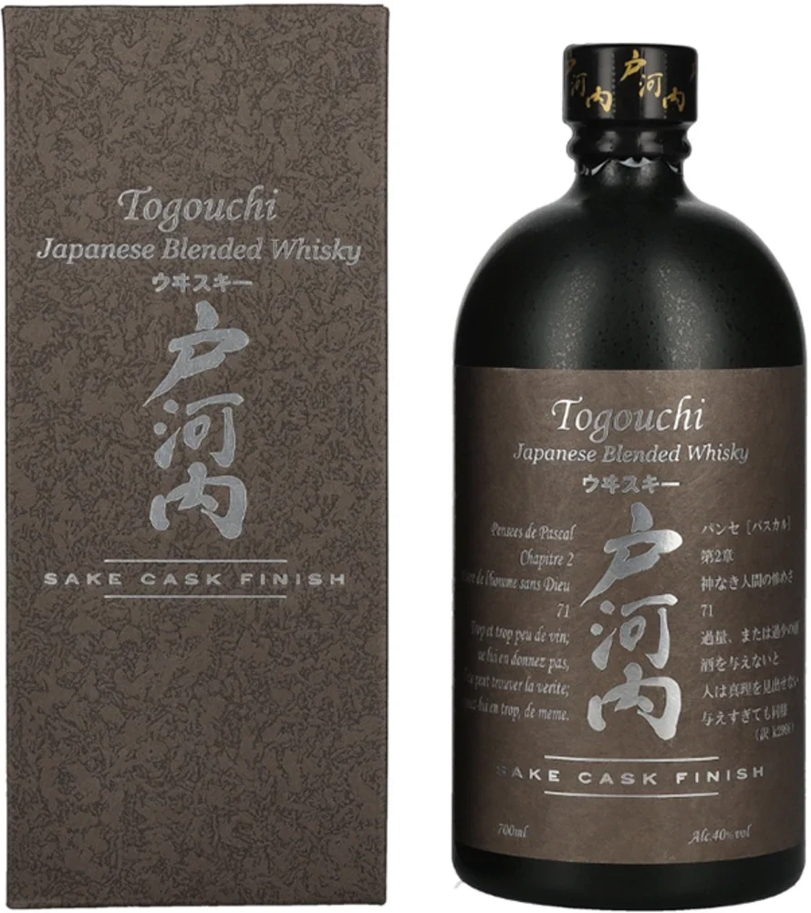 [DX1786] Japanski viski Sake Cask Finish Togouchi poklon kutija 0,7 L