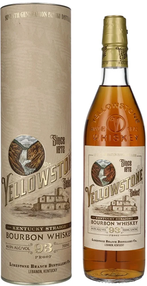 [DX4939] Američki viski Yellowstone SELECT Kentucky Straight Bourbon poklon kutija 0,7 L