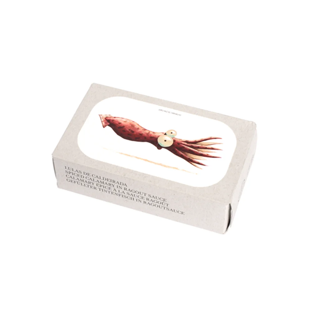 [DX863] Konzervirano Začinjeni lignji u ragu umaku Jose Gourmet 115 g