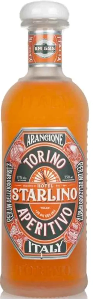 [DX5387] Liker Aperitivo Arancione Torino Hotel Starlino 0,75 L