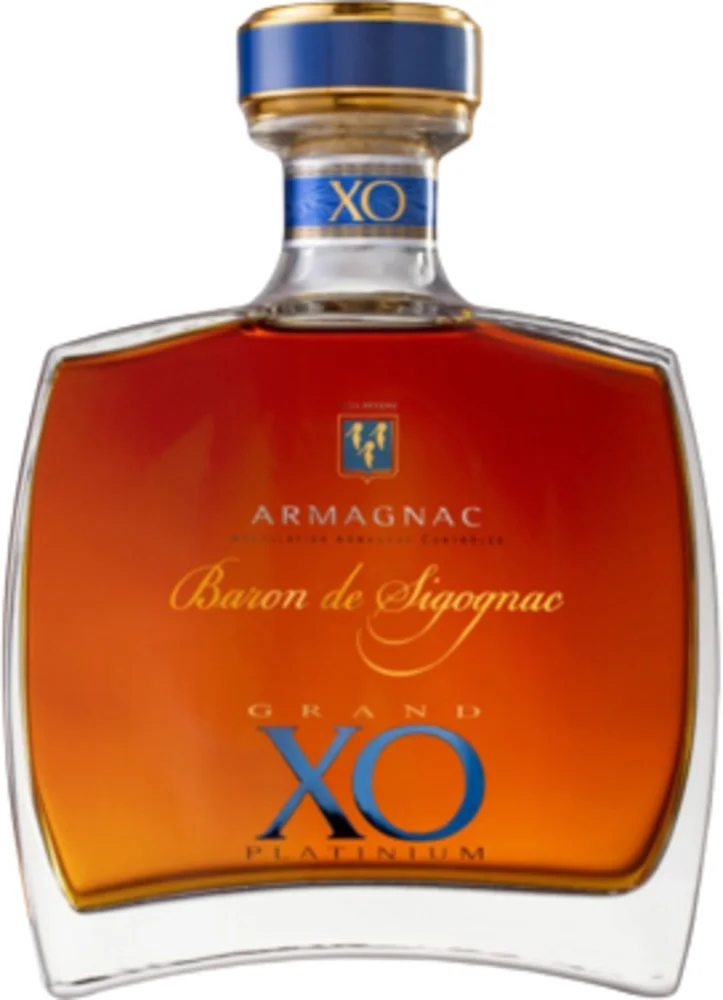 [DX2637] Armagnac Xo Platinum Baron de Sigognac 0,7 L