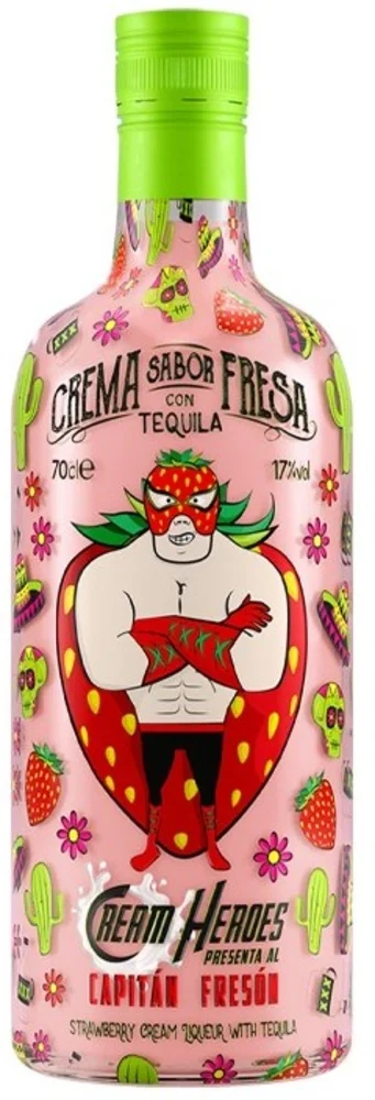 [DX9078] Liker Cream Heroes Tequila Strawberry 0,7 L