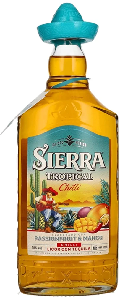 [DX647] Liker od tekile Sierra Tropical Chilli 0,7 L
