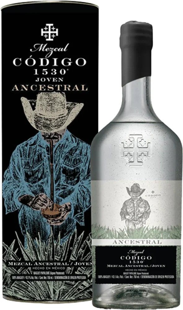 [DX2923] Mezcal Ancestral Codigo 1530 poklon kutija 0,7 L