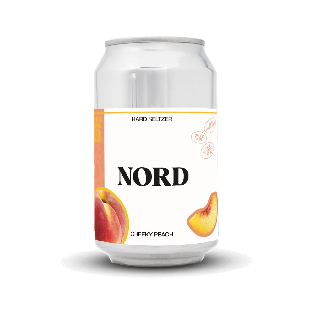 [DX11987] Nord Hard Seltzer Cheeky peach 0,33 L