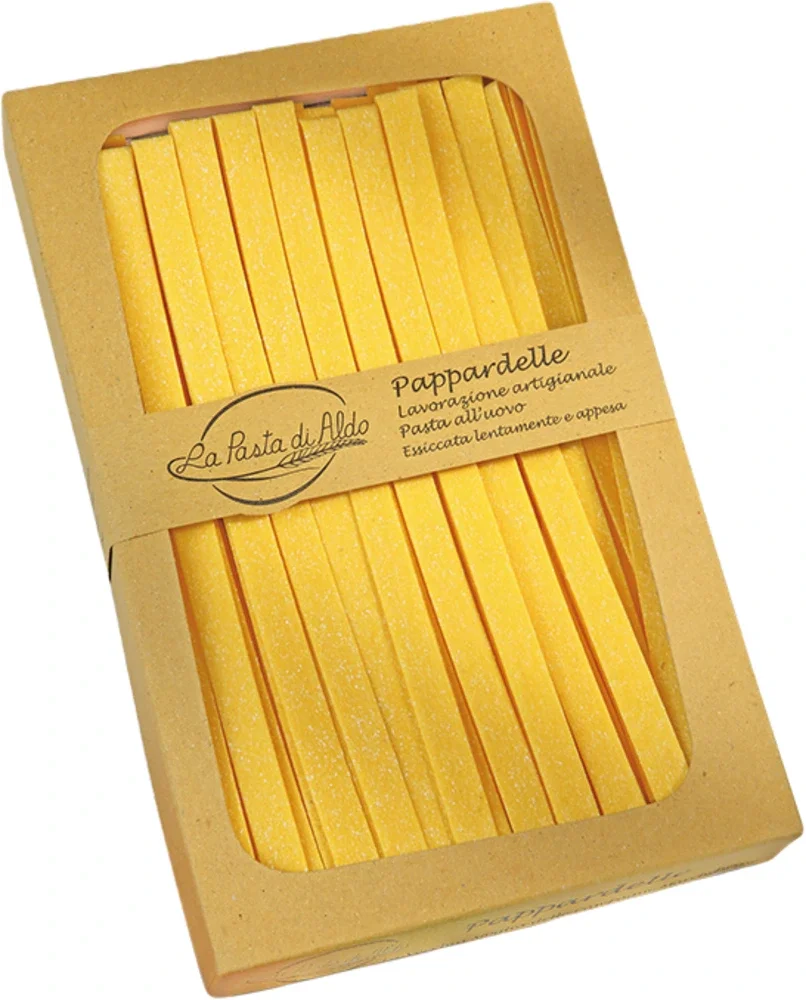 [DX8843] PAPPARDELLE jajne tjestenine LA PASTA DI ALDO 250 g