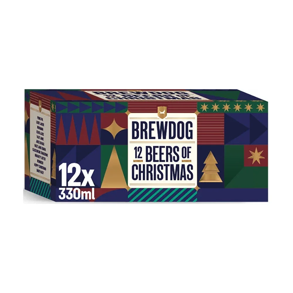 [DX8681] Pivo Brewdog 12 beers of Christmas paket 12x 0,33 L