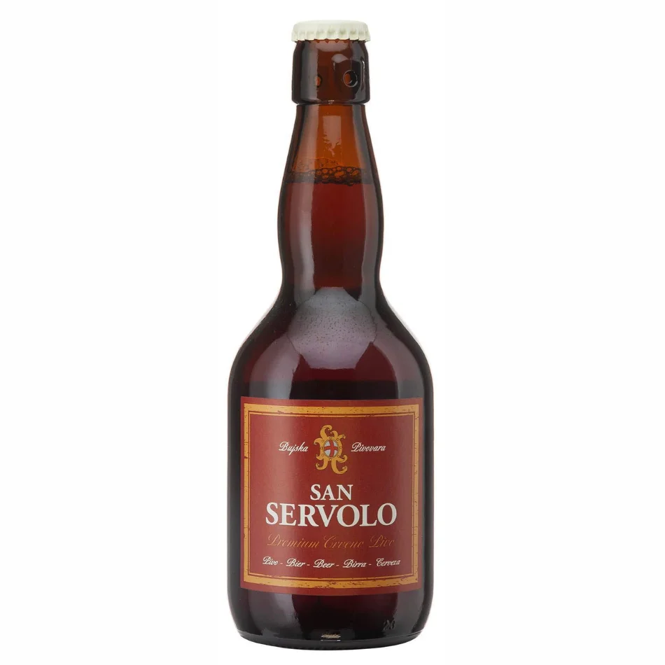 [DX2912] Pivo Premium Crveno San Servolo STK 0,5 L