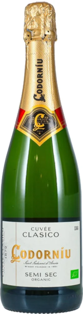[DX8465] Pjenušac Codorniu Cava Clasico Semi-sec 0,75 L