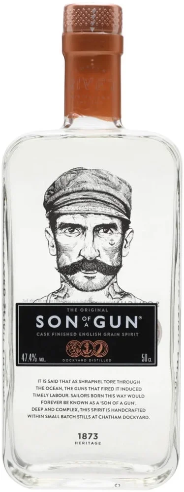 [DX8499] Brandy Son of a Gun Cask Finished English Grain 0,5 L