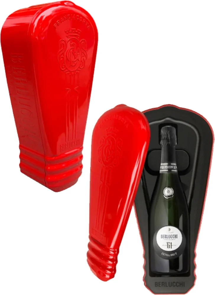 [DX6574] Pjenušac Berlucchi Franciacorta 61 Extra Brut Idea-POP poklon kutija 0,75 L