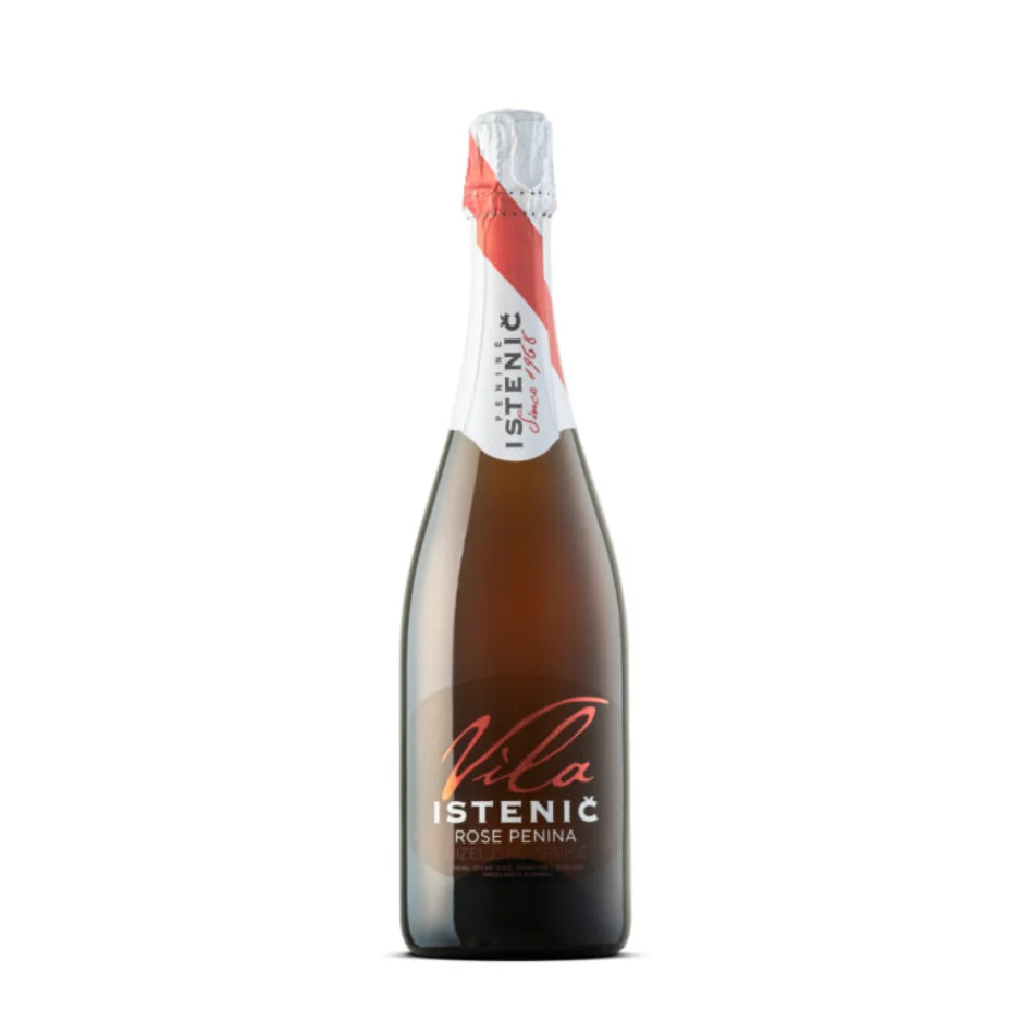 [DX7945] Pjenušac Istenič Vila Istenič Rose 0,75 L