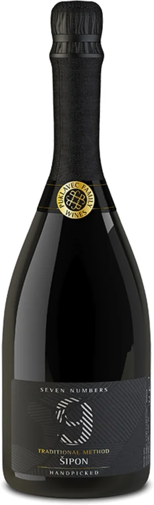 [DX5003] Pjenušac Puklavec Family Wines Šipon Brut Traditional Method Seven Numbers 0,75 L