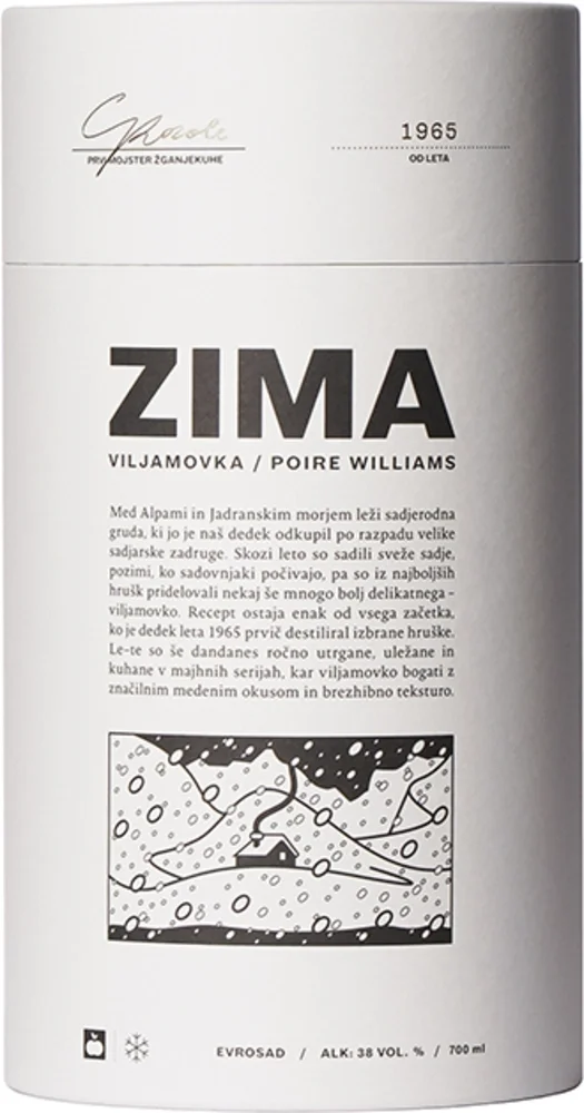 [DX1860] Poklon ambalaža ZIMA 1 kom