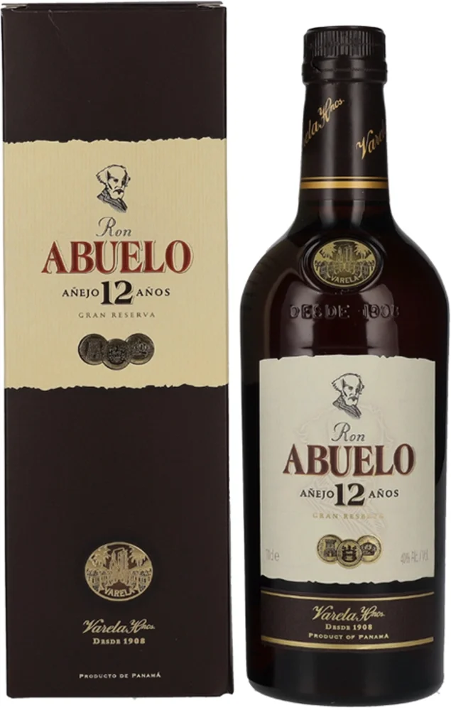 [DX2836] Rum Anejo 12 Y Abuelo poklon kutija 0,7 L