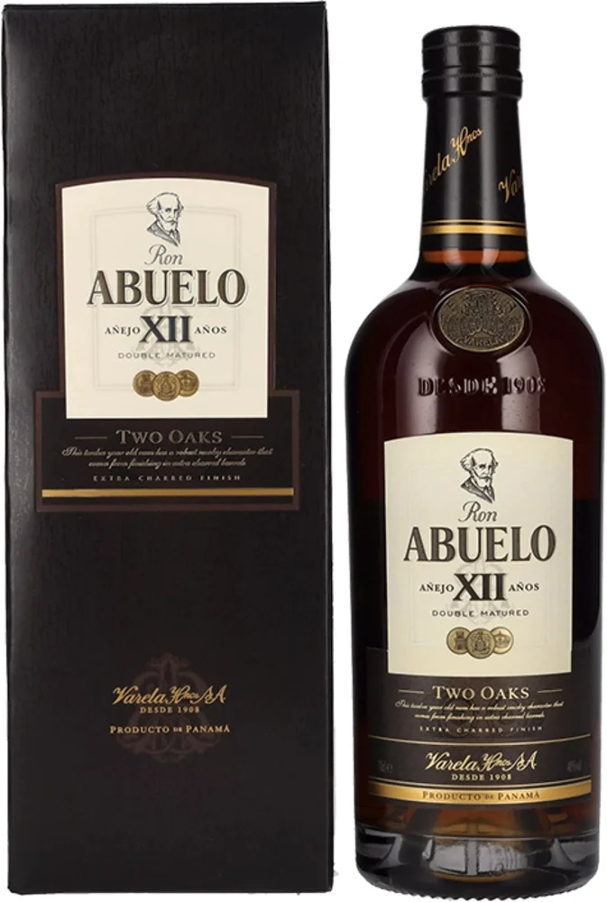 [DX6515] Rum Anejo XII 12y Two Oaks matured Abuelo poklon kutija 0,7 L