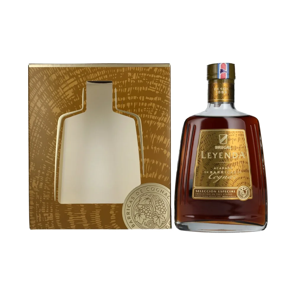 [DX12294] Rum Brugal Leyenda Cognac Finish poklon kutija 0,7 L