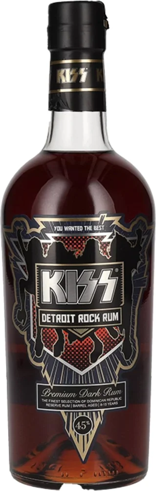 [DX2100] Rum Detroit Rock premium dark KISS 0,7 L