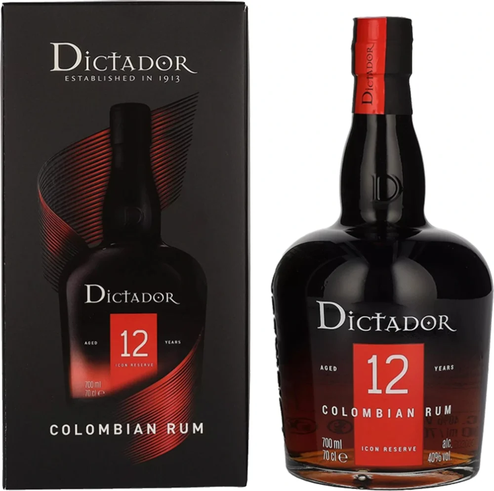 [DX2970] Rum Dictador 12 Y Solera poklon kutija 0,7 L