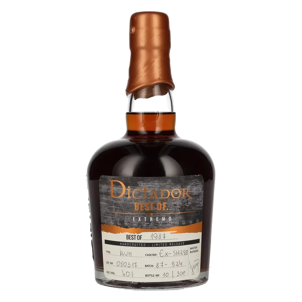 [DX12265] Rum Dictador Dictador BEST OF 1987 EXTREMO Rum 30Y poklon kutija 0,7 L