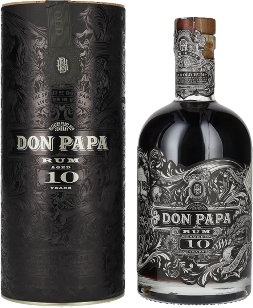 [DX449] Rum Don Papa 10 y poklon kutija 0,7 L