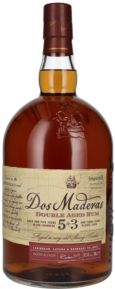 [DX9491] Rum Dos Maderas Double Aged Rum 5+3 3 L