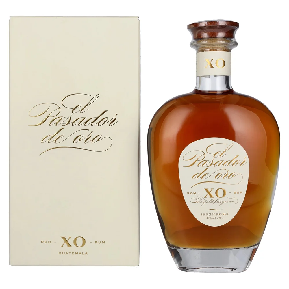 [DX4818] Rum El Pasador de Oro XO poklon kutija 0,7 L
