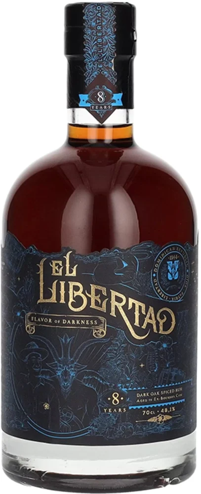 [DX5152] Rum FLAVOR OF DARKNESS 8y Dark Oak Spiced Rum Chapter III 0,7 L